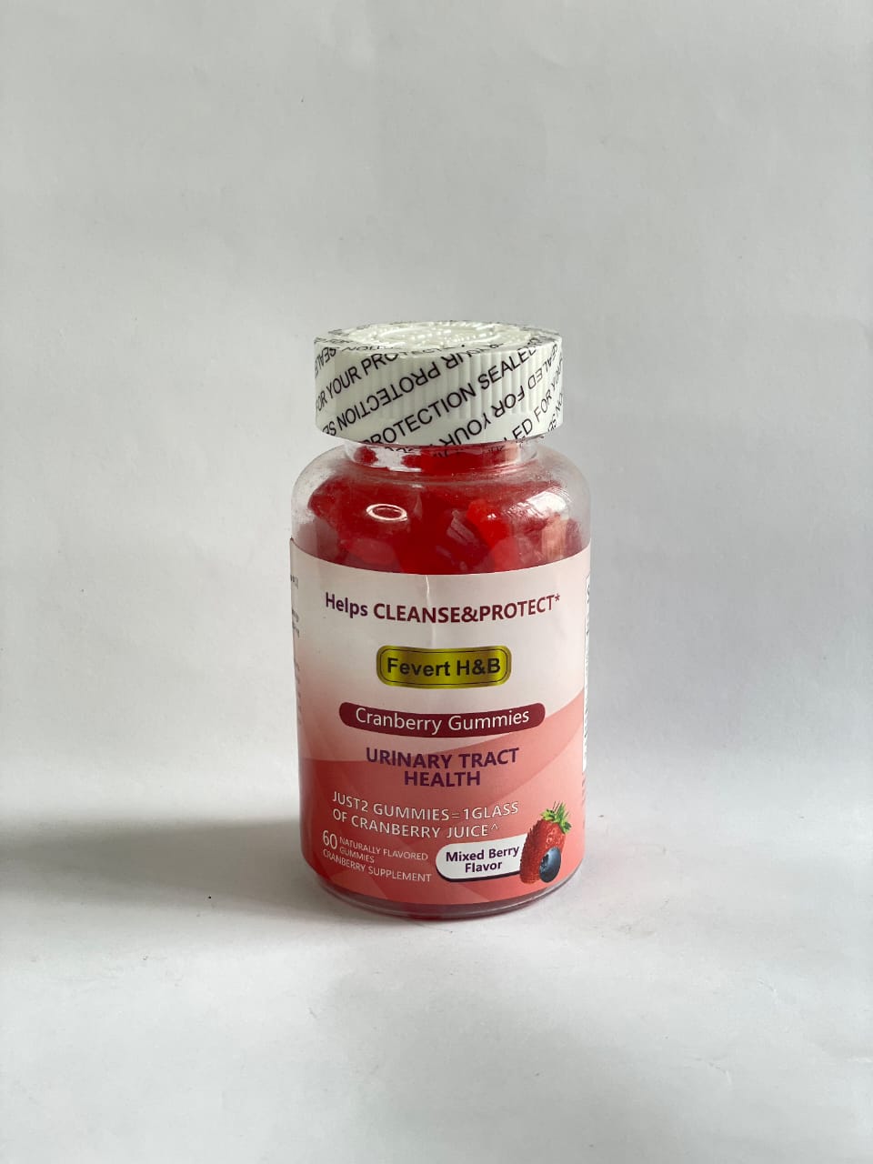 Fevert H&B Cranberry Gummies – Urinary Tract Health