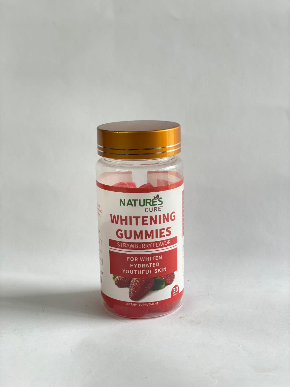 Nature Calls Whitening Gummies – Strawberry Flavor
